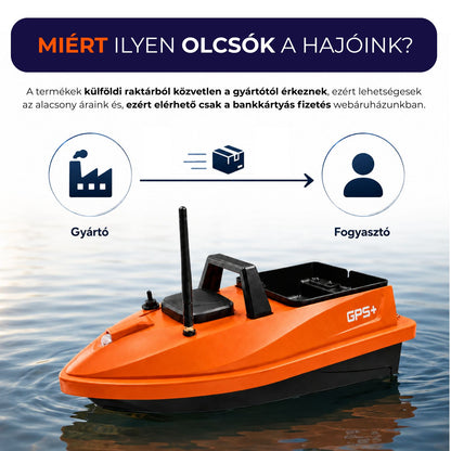 Łódka zanętowa Hooky V805 (5200 mAh)